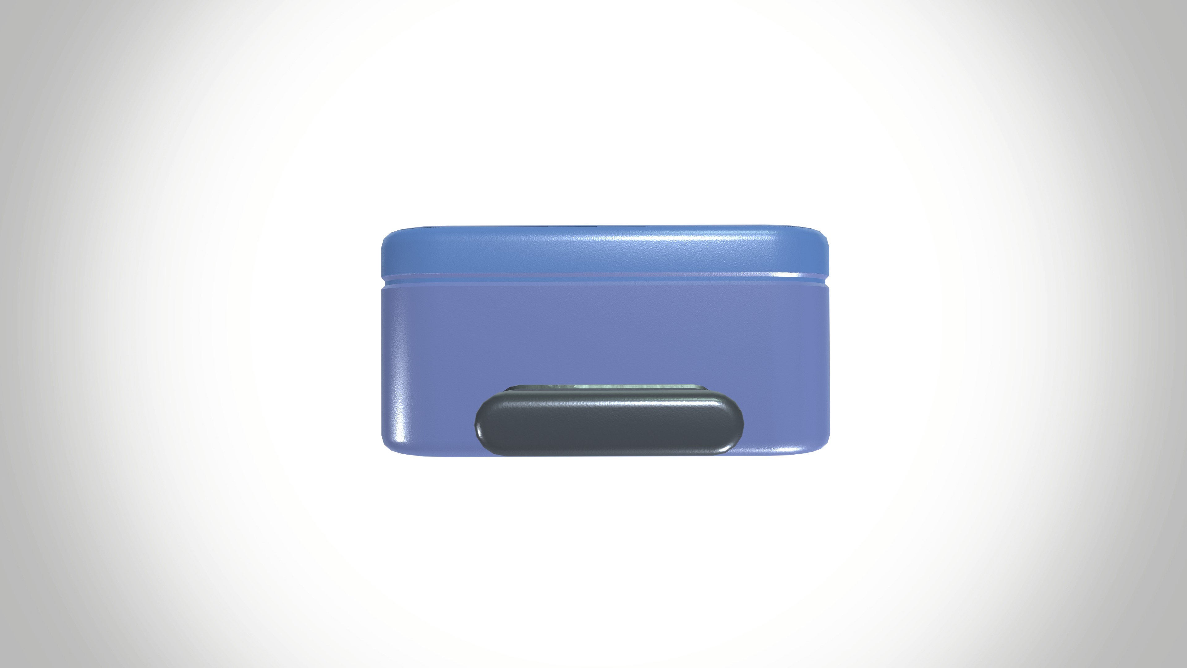 Luggage bag Low-poly 3D model_8