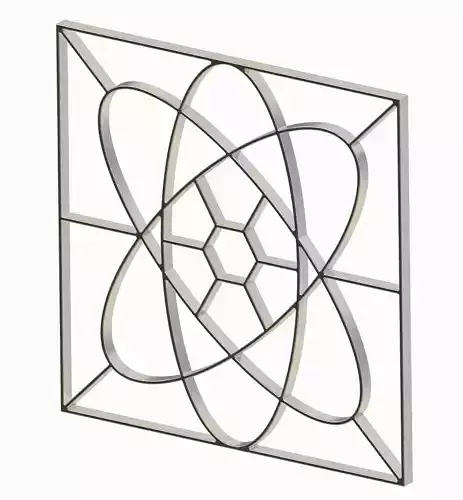 Fabulous Window Grill 3D print model