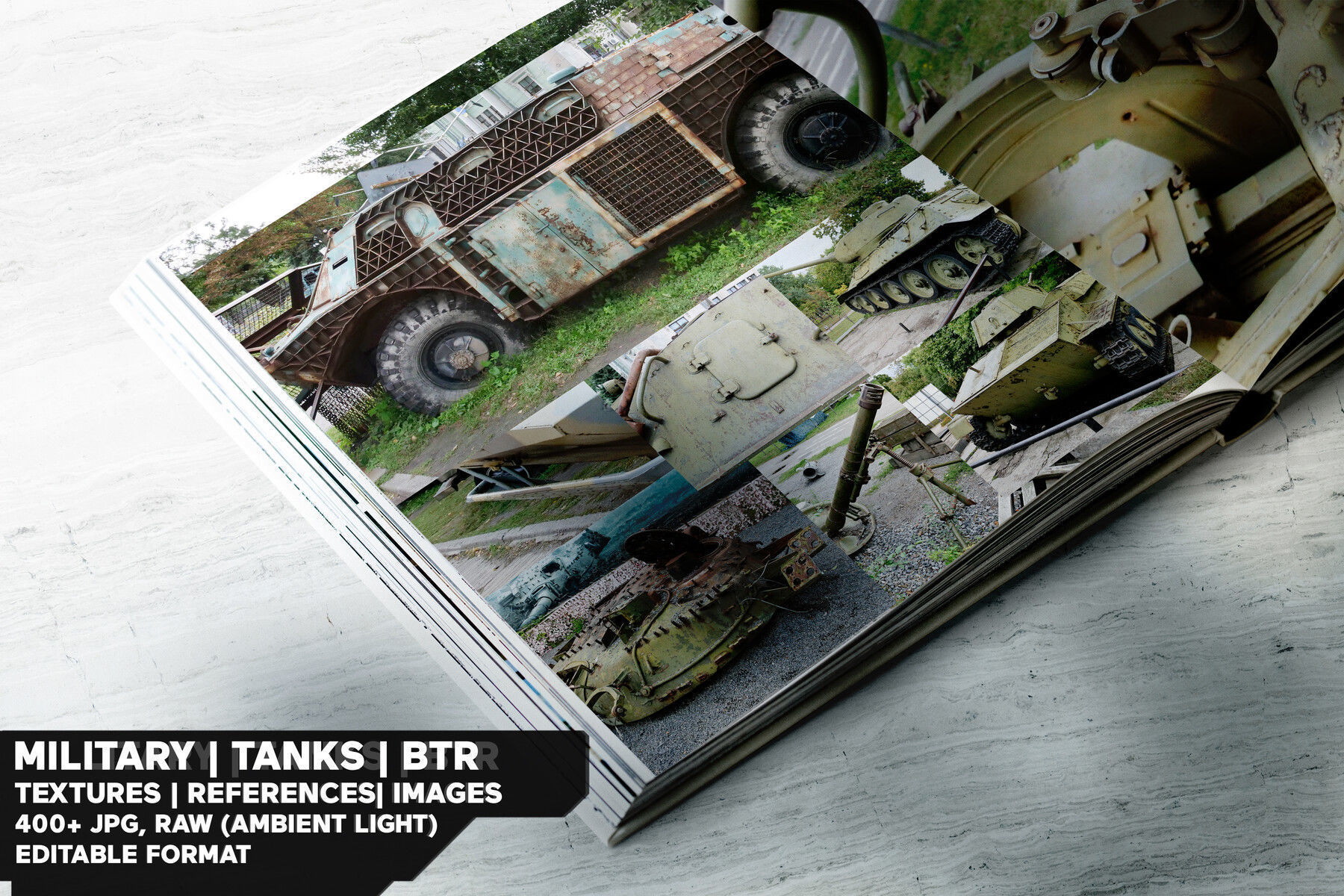 Photo Reference Military TANKS BTR Guns Metal Parts Vehicles Texture_1