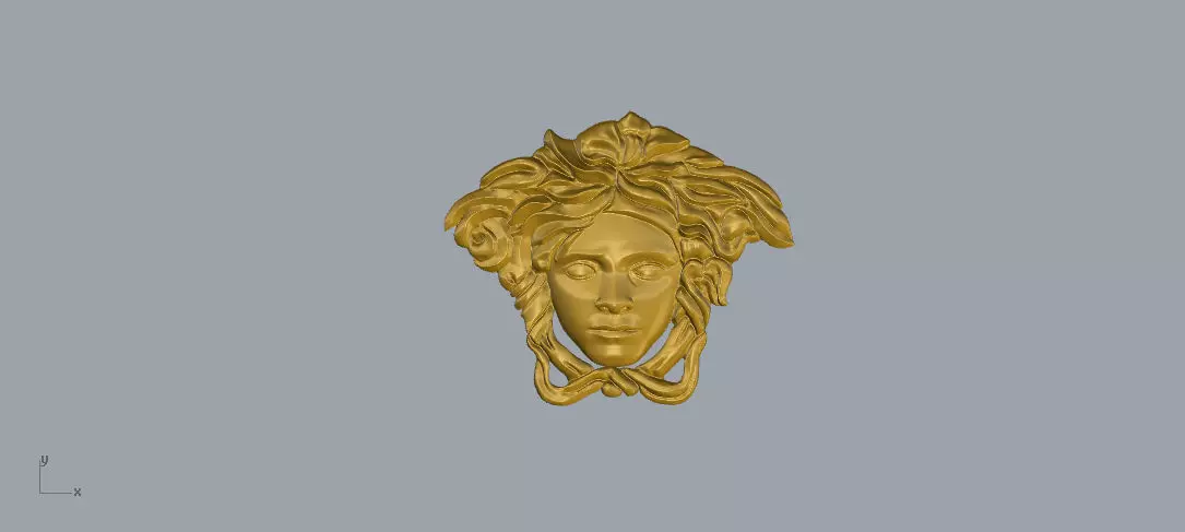 Versace emblem Free 3D print model