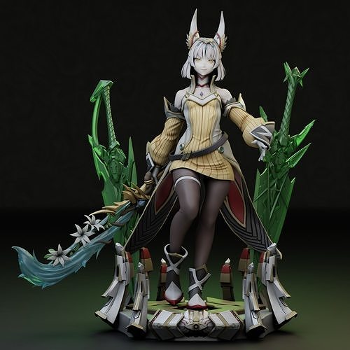 NIA - xenoblade chronicles 3 V2 3D print model