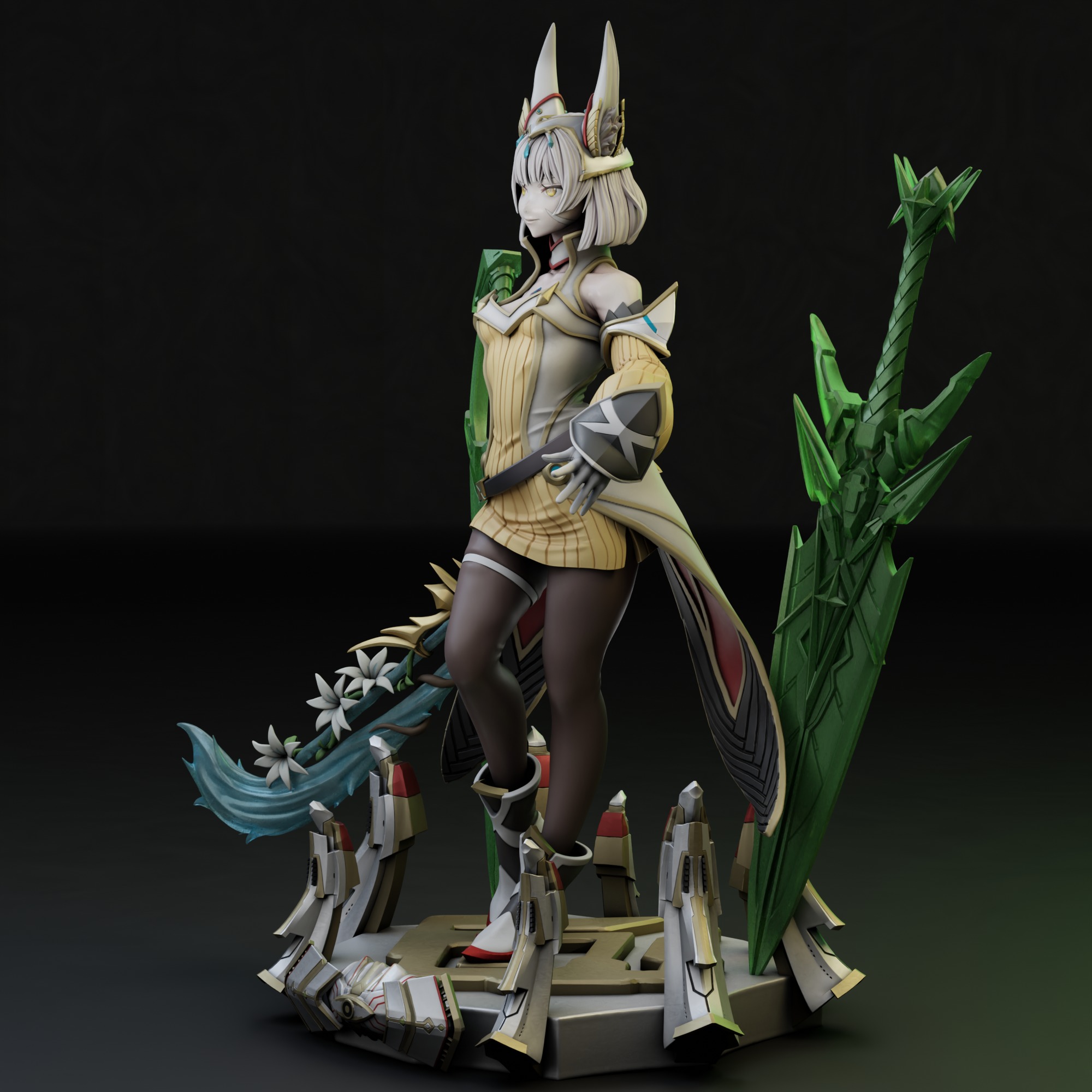 NIA - xenoblade chronicles 3 V2 3D print model_1