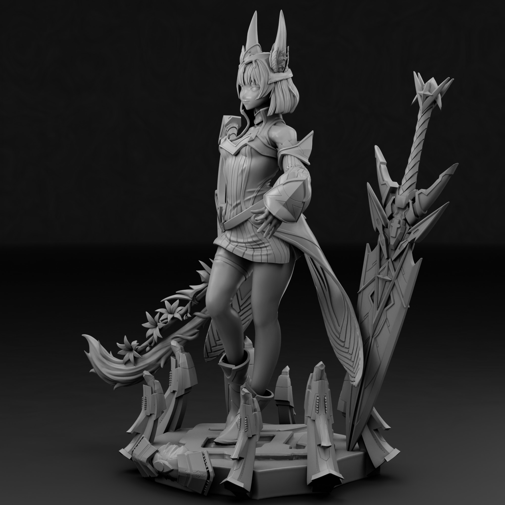 NIA - xenoblade chronicles 3 V2 3D print model_7
