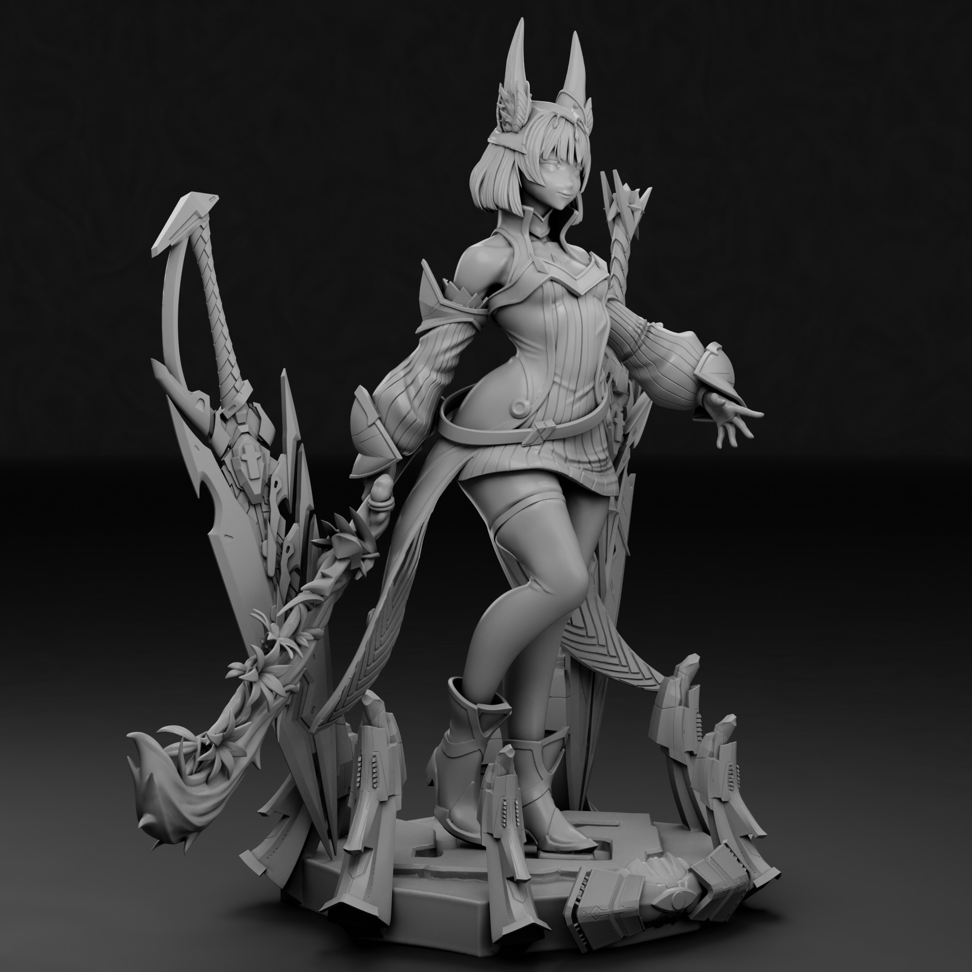 NIA - xenoblade chronicles 3 V2 3D print model_10
