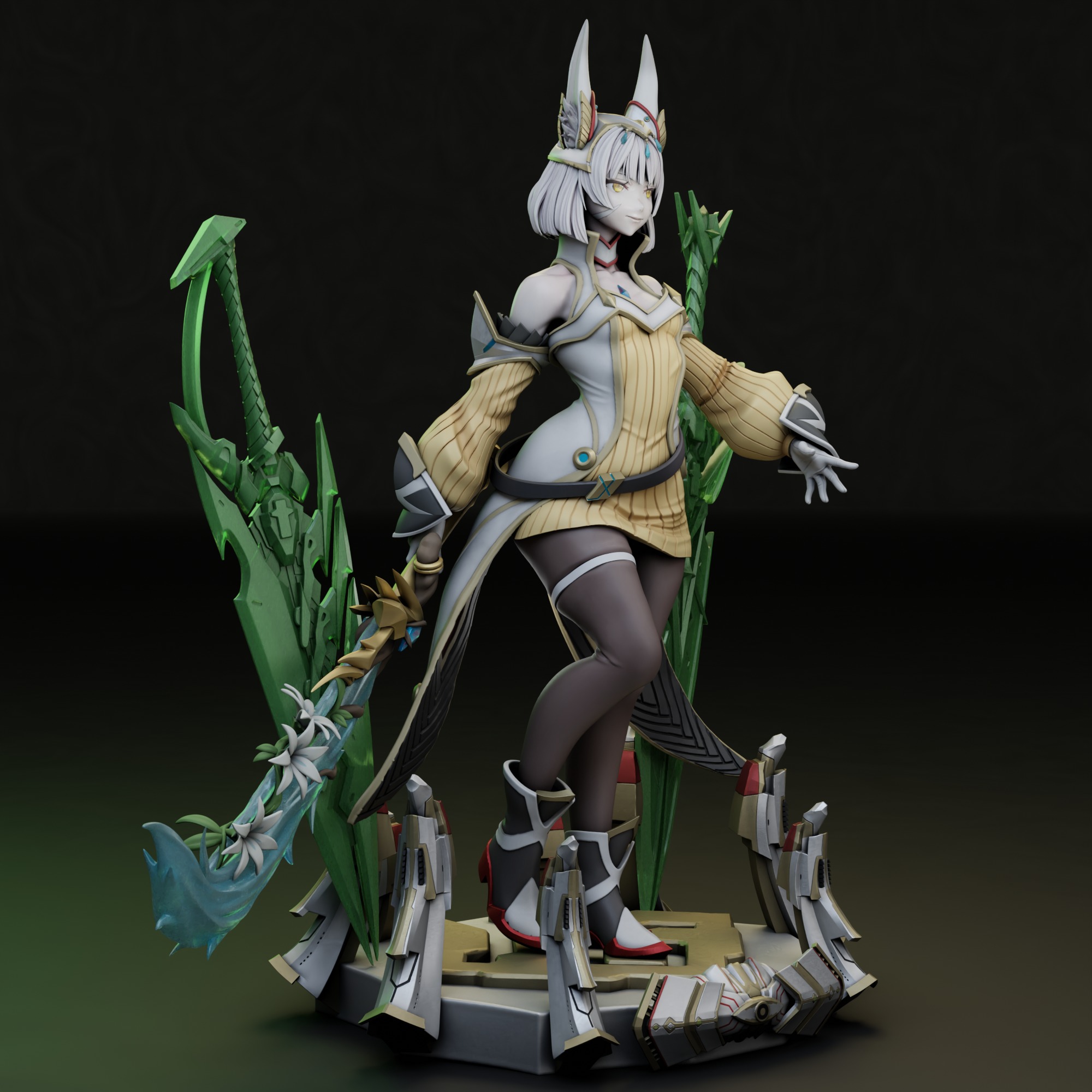 NIA - xenoblade chronicles 3 V2 3D print model_4