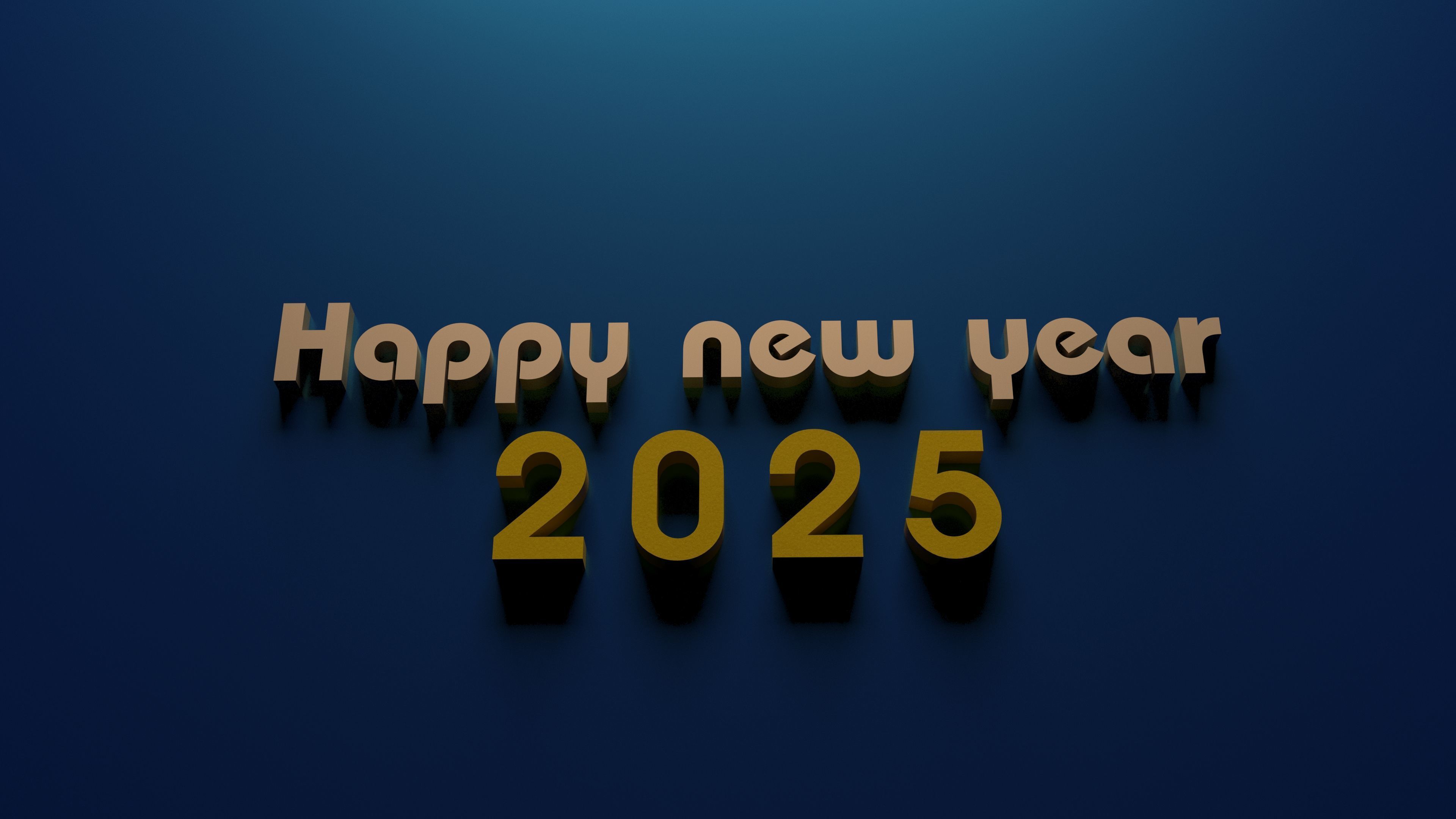2025 - happy new YEAR  3D model_2