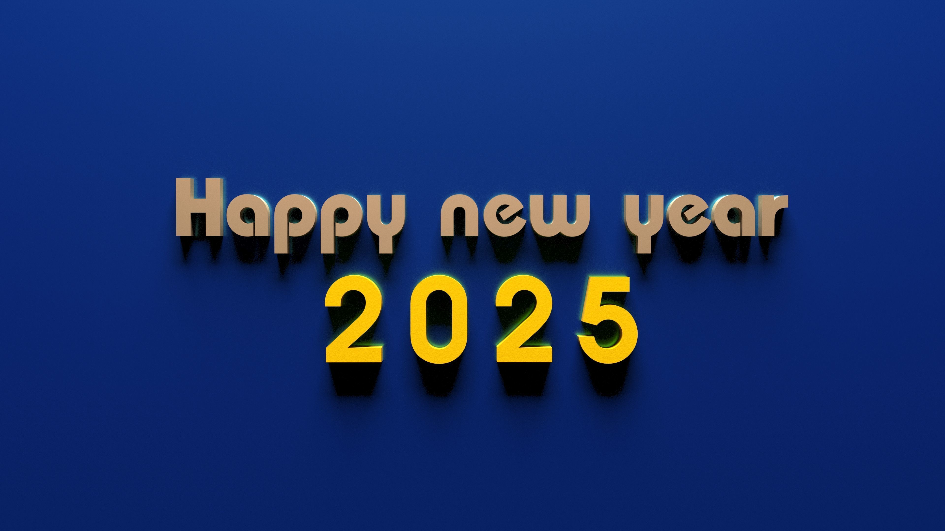 2025 - happy new YEAR  3D model_1