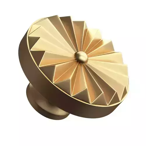 Classic Door Handle 01 Gold