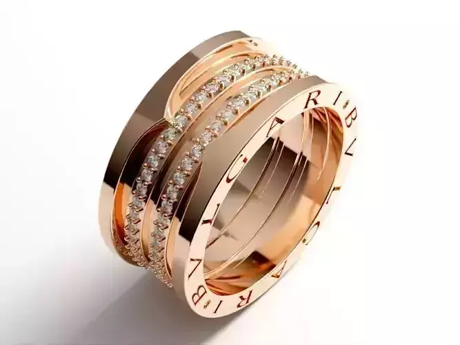 Bvlgari b zero rings