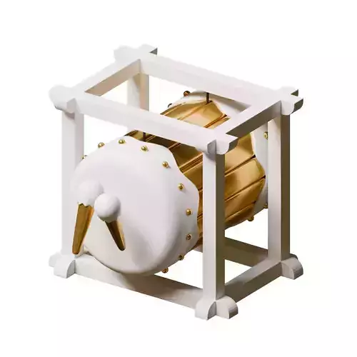 Bedug 3D model