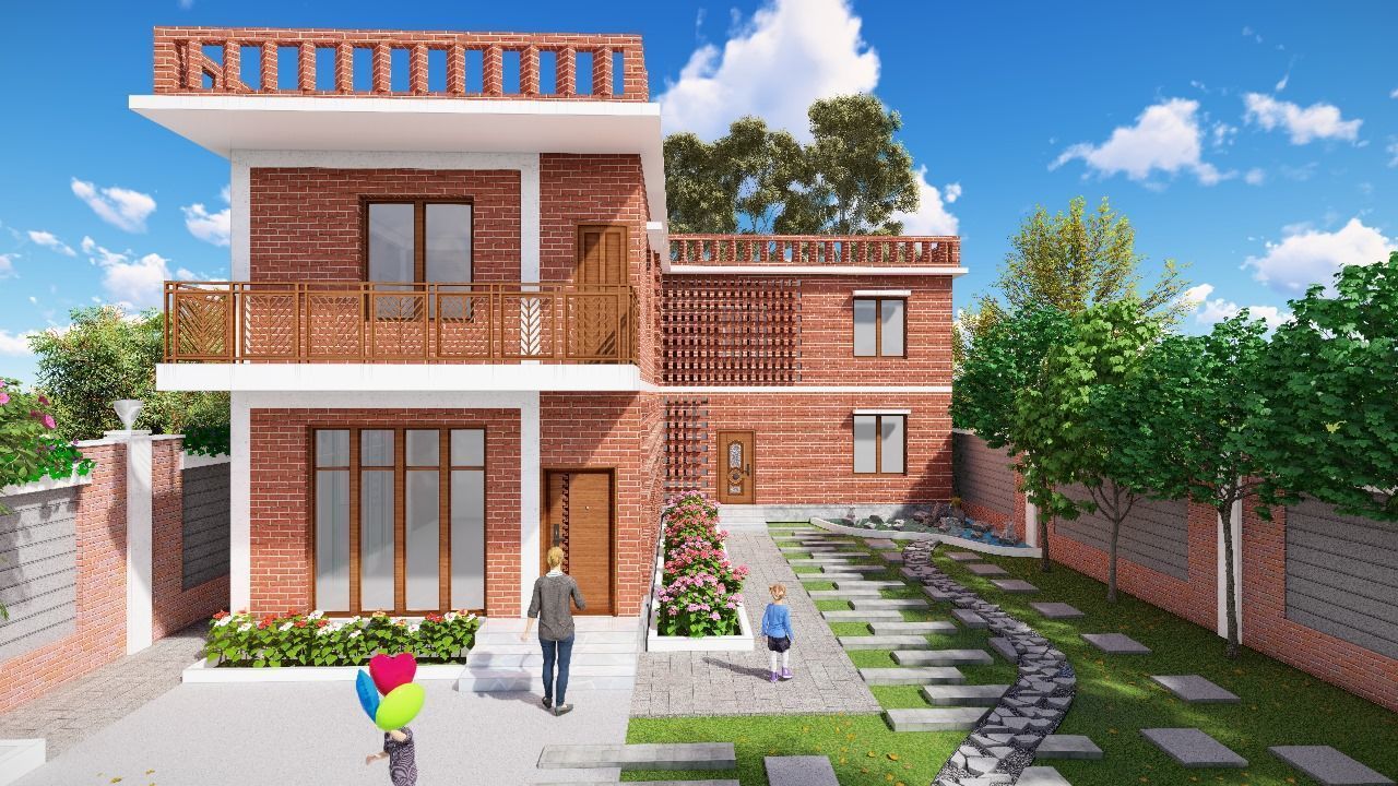 Vacation House 3D print model_2