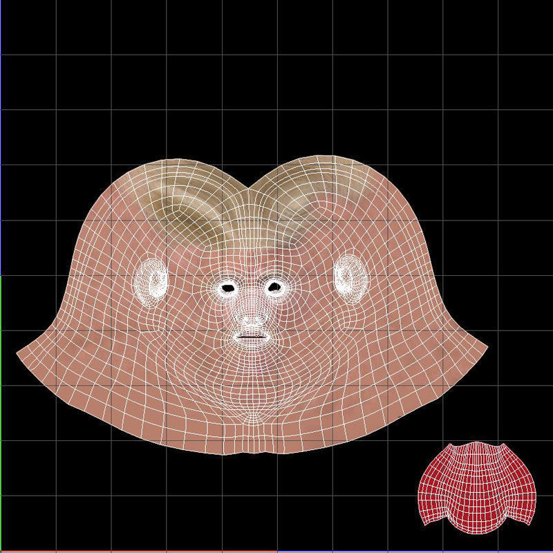 Donald Trump Low-poly 3D model_20