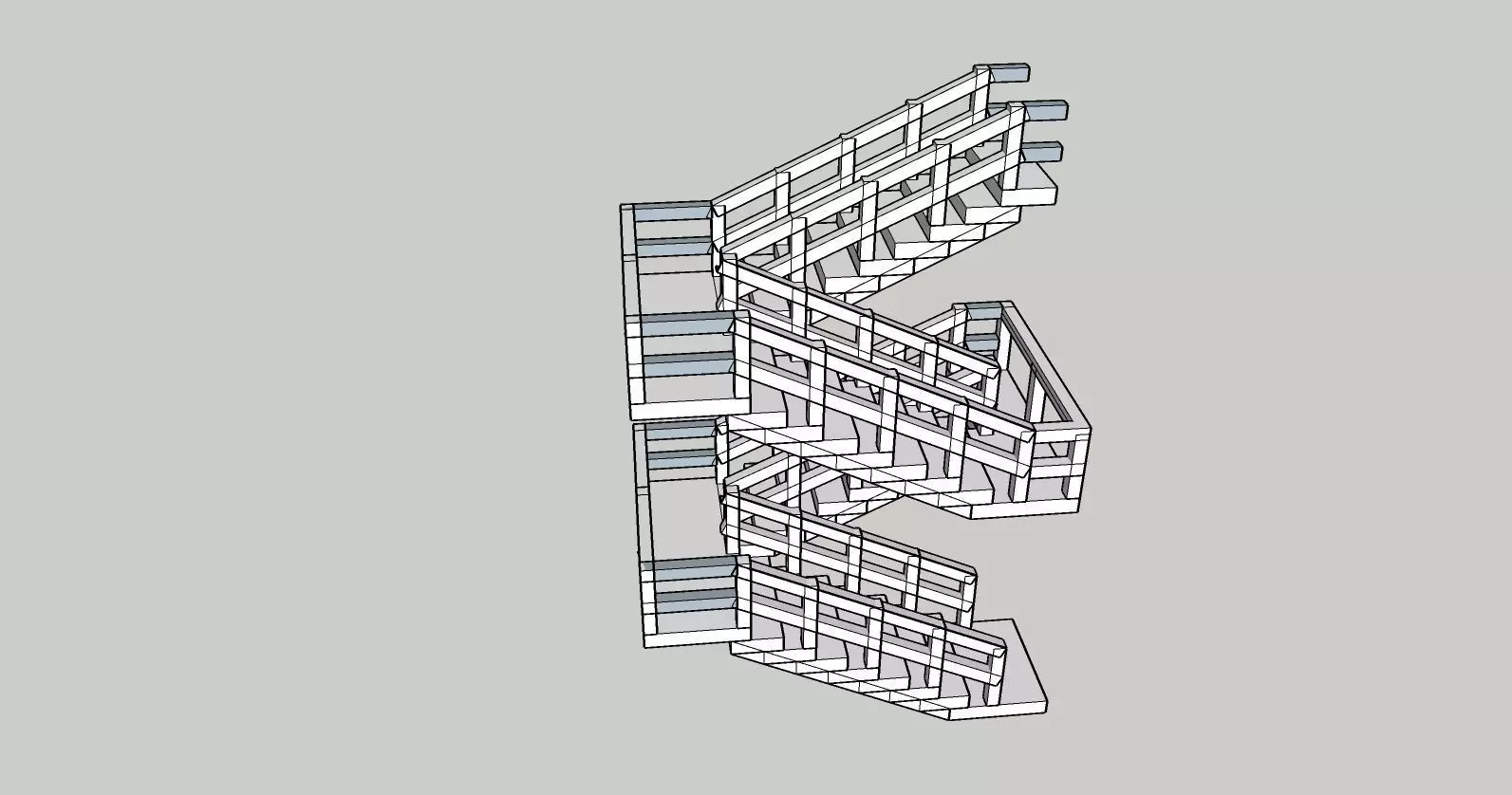 Staircase 3D print model