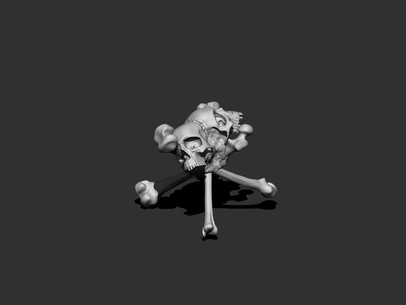 Hunt Showdown Trait Skulls and Bones 3D print model_1