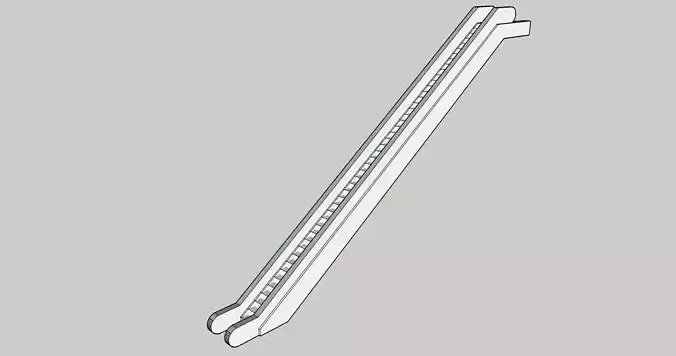 Escalator 3D print model