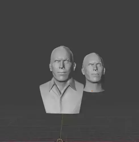 Michael Keaton 3D print model
