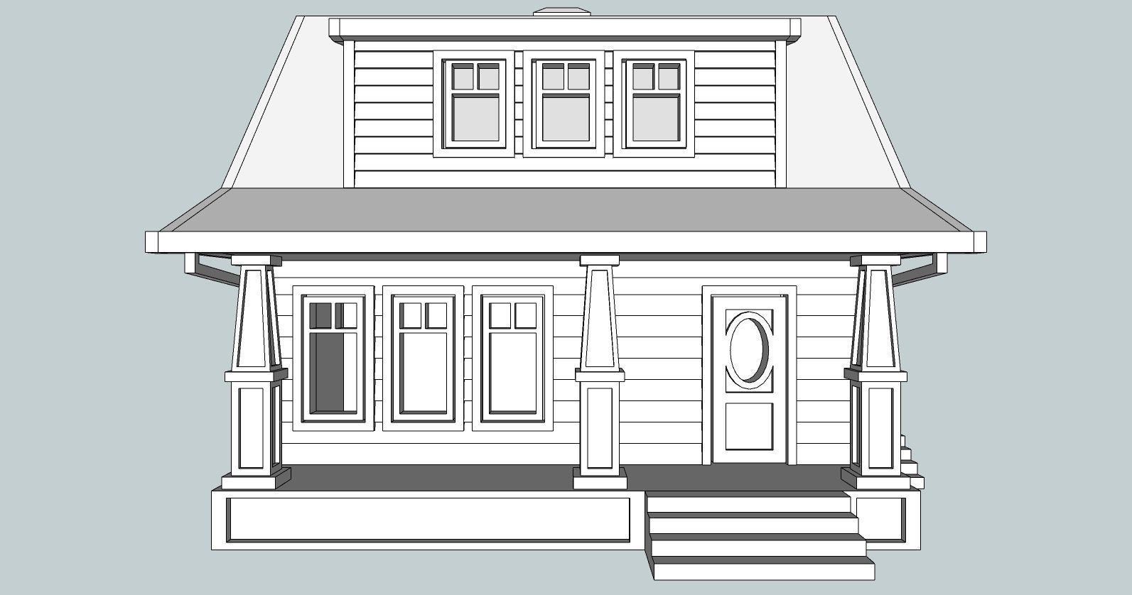 House 3D print model_1