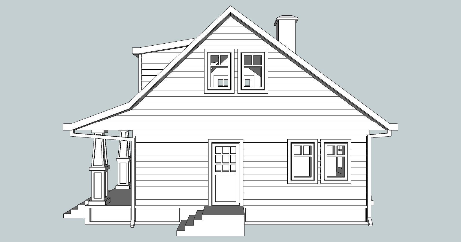 House 3D print model_2