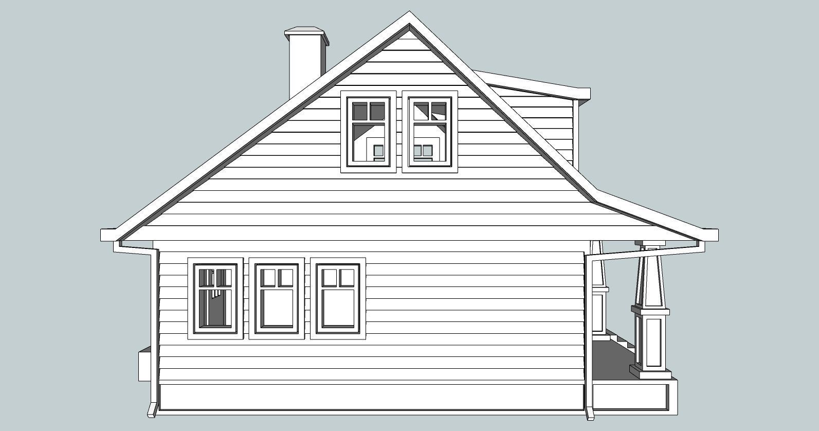 House 3D print model_4