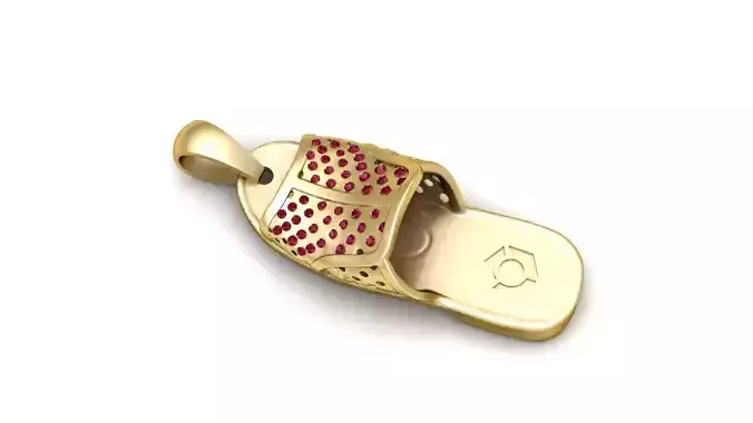 SLEEPER  DIAMOND PENDANT 3D PRINTABLE MODEL  3D print model