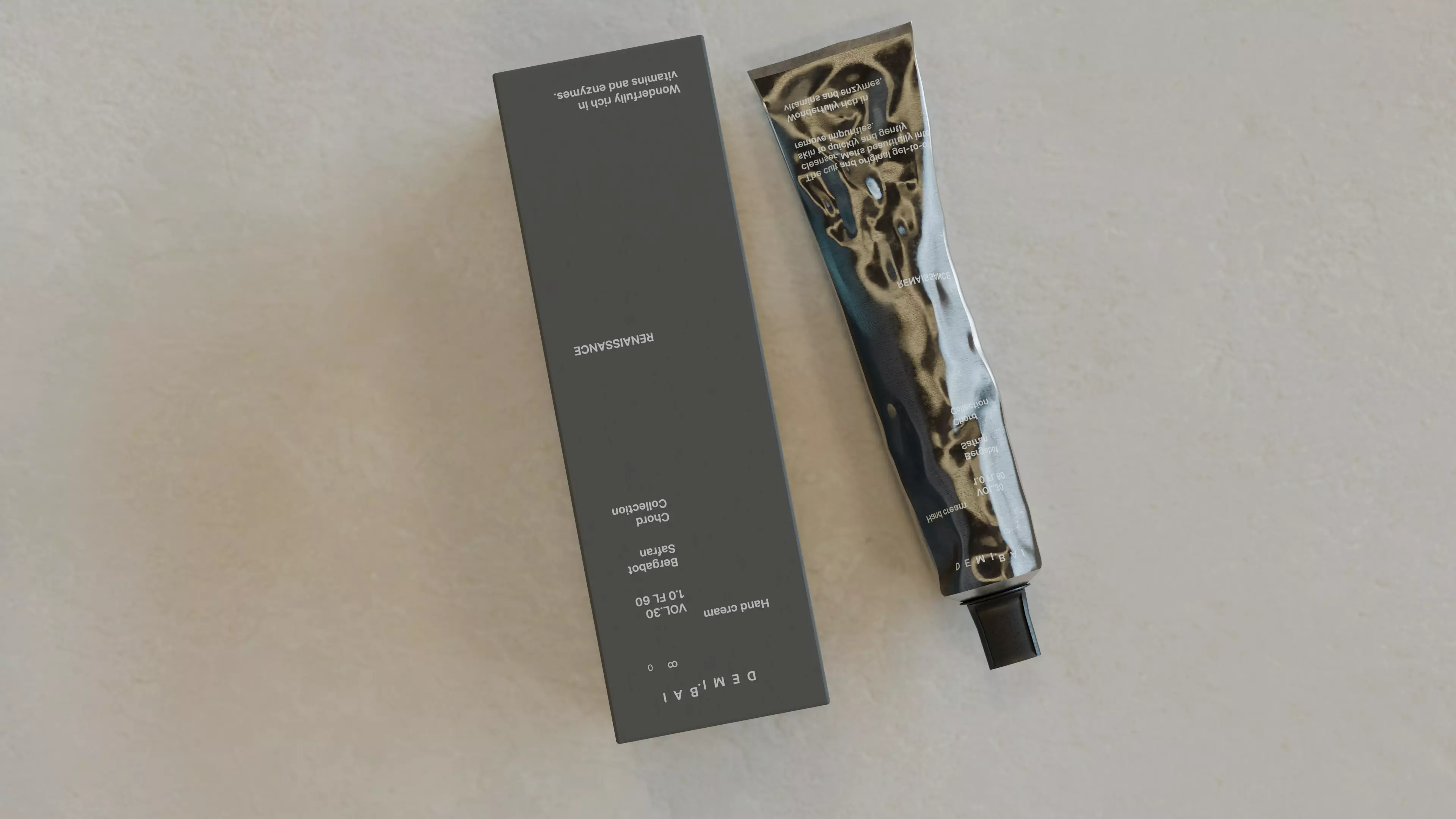 Hands cream tube Free 3D model