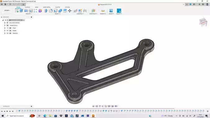Serpent S705 Radio Tray Part 801175