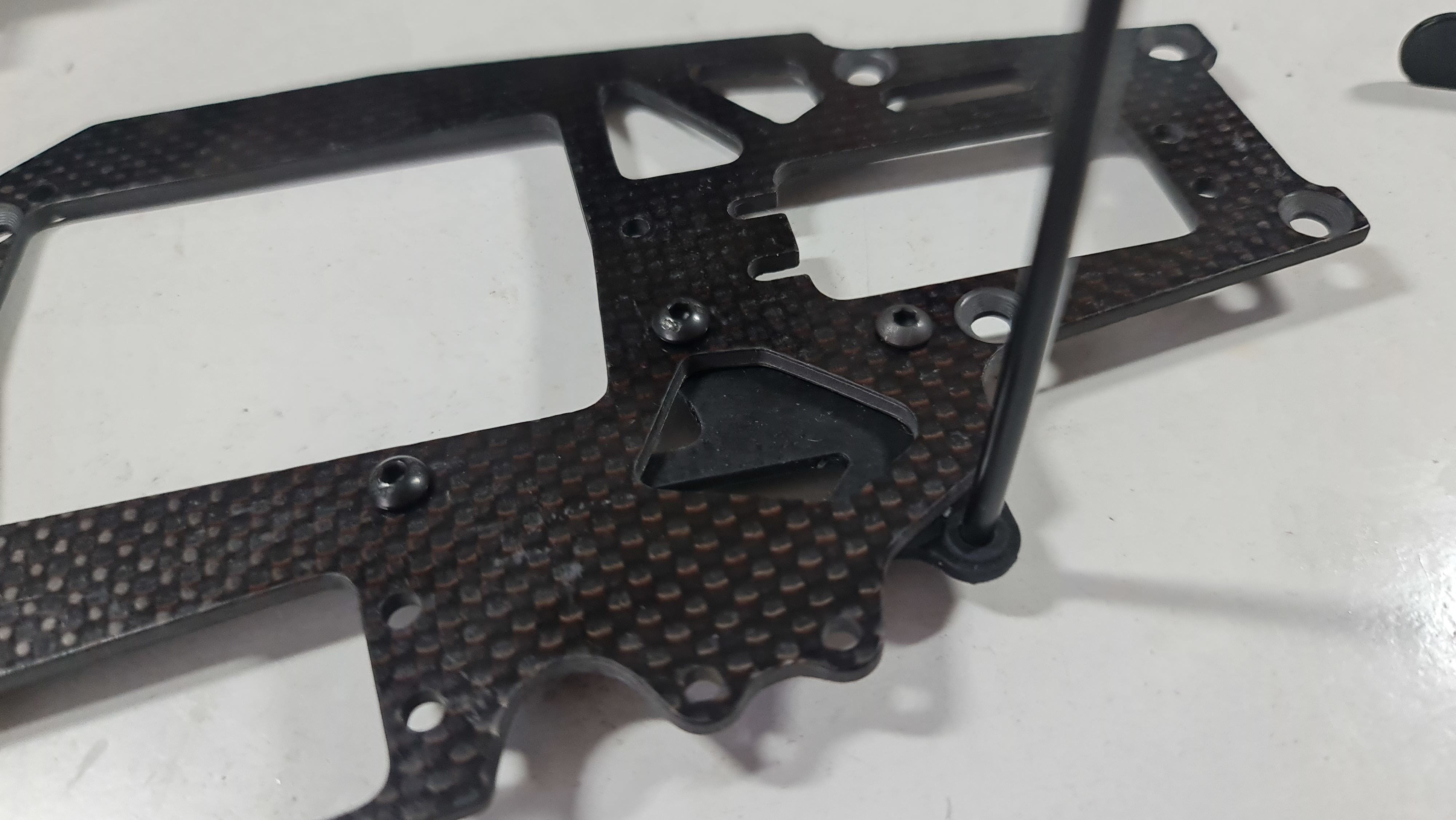 Serpent S705 Radio Tray Part 801175 3D print model_2