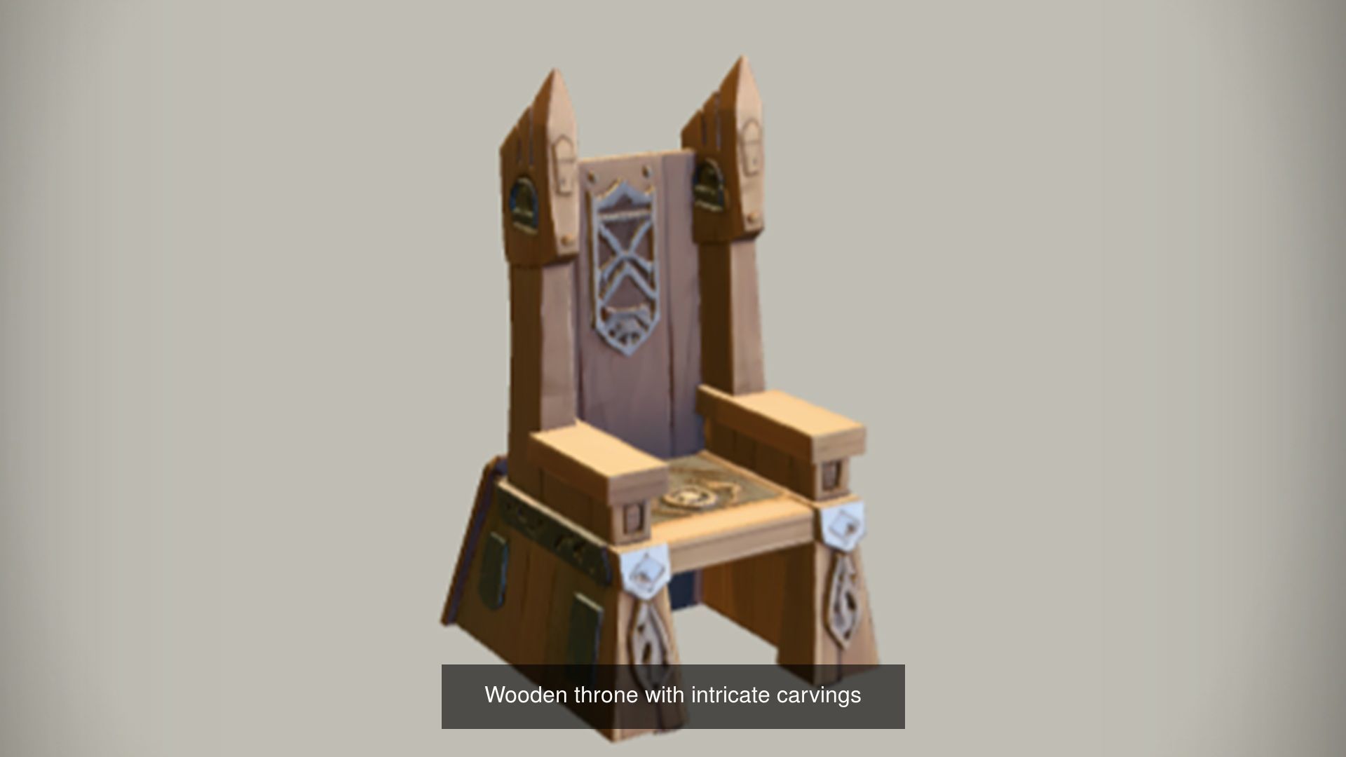 All type of Throne 3D model for Game Ready 3D Model Collection_38