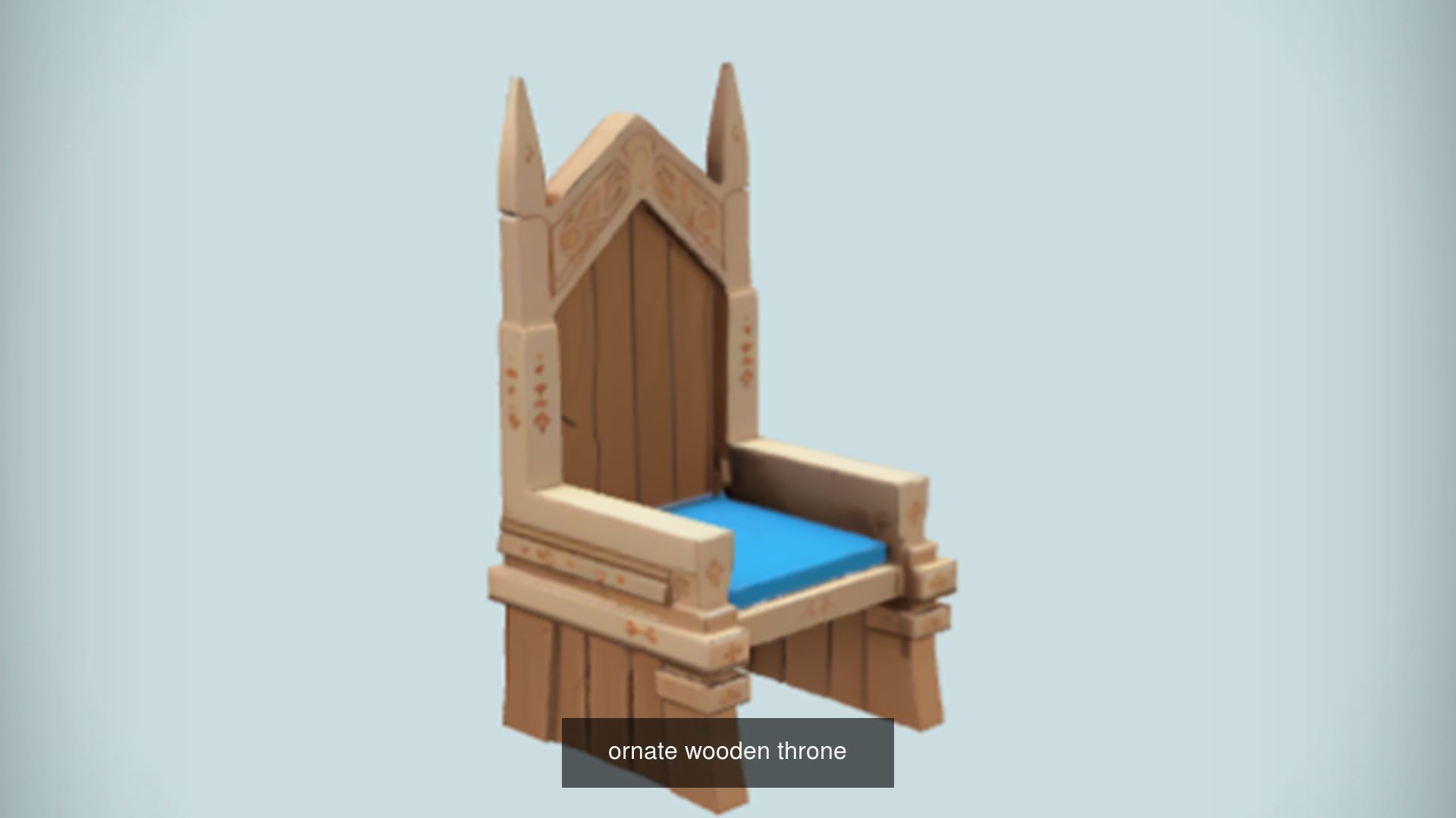 All type of Throne 3D model for Game Ready 3D Model Collection_50