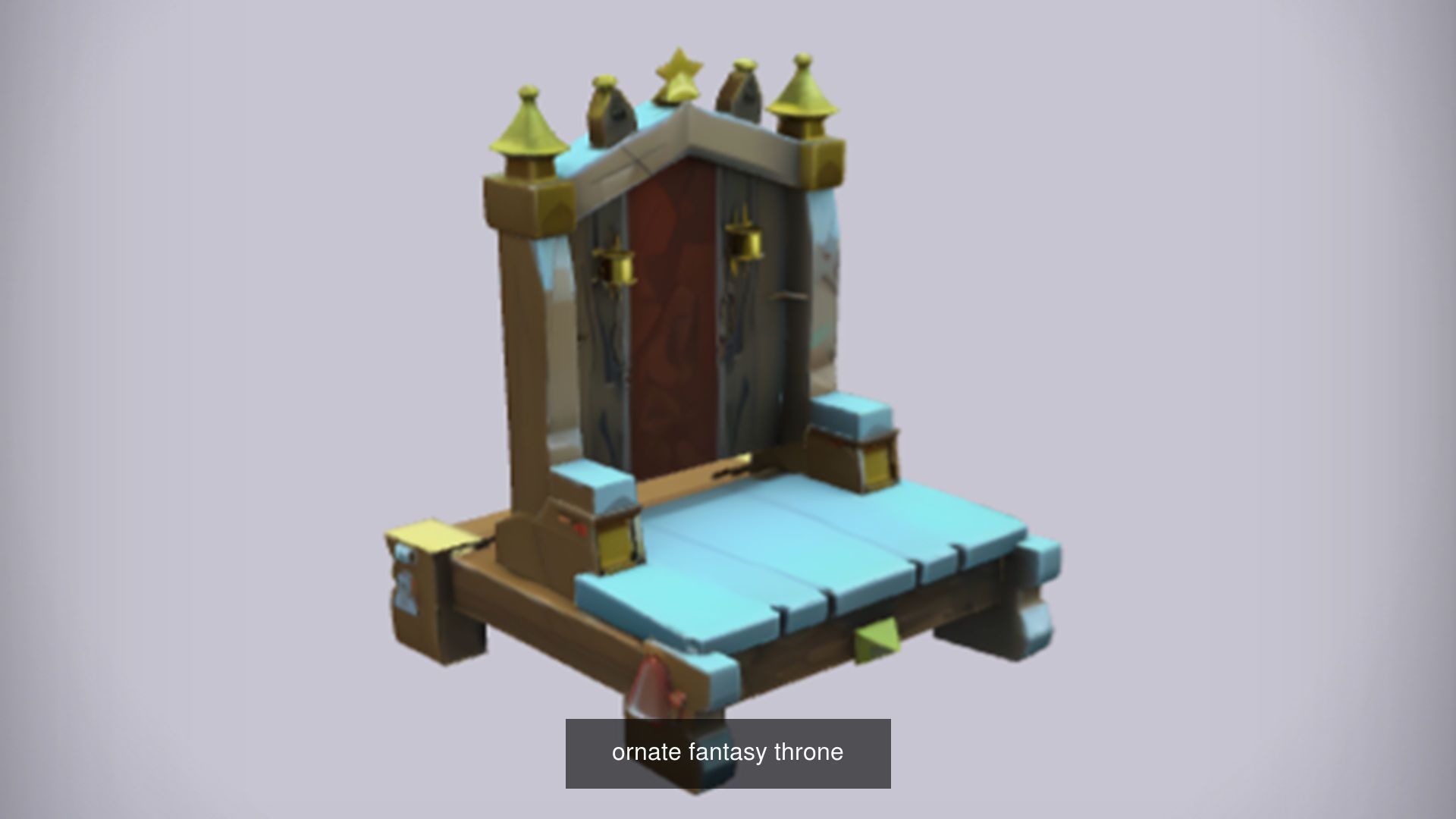 All type of Throne 3D model for Game Ready 3D Model Collection_53