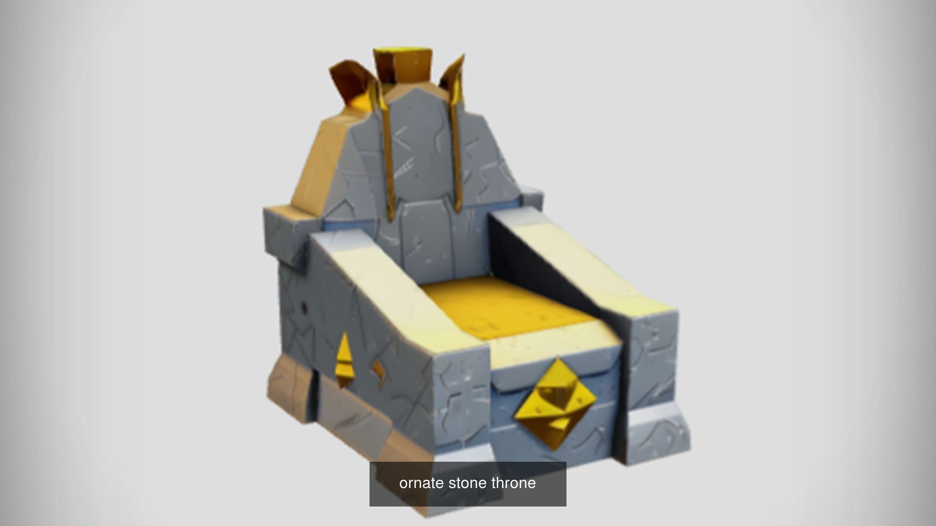 All type of Throne 3D model for Game Ready 3D Model Collection_51