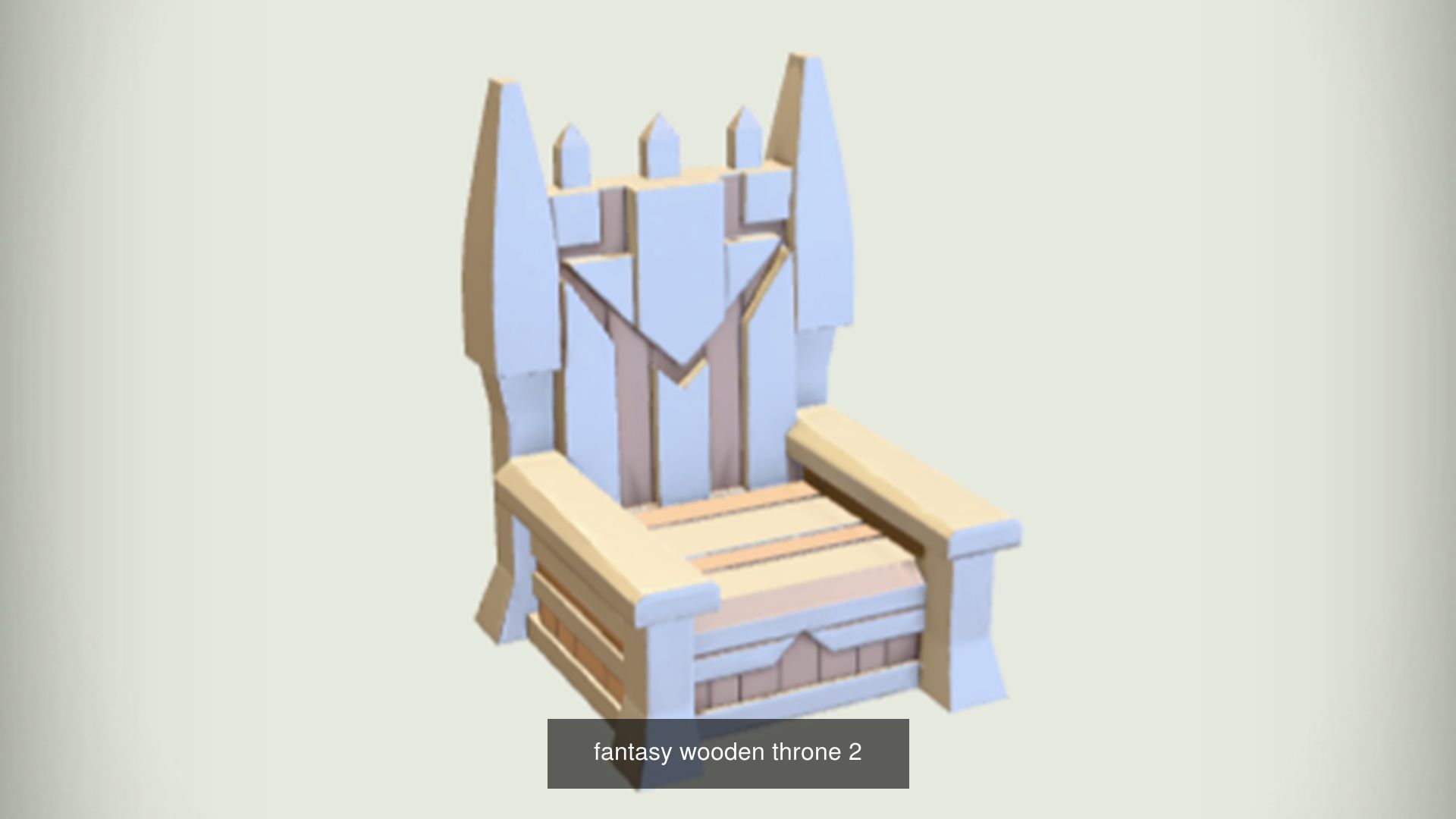 All type of Throne 3D model for Game Ready 3D Model Collection_46