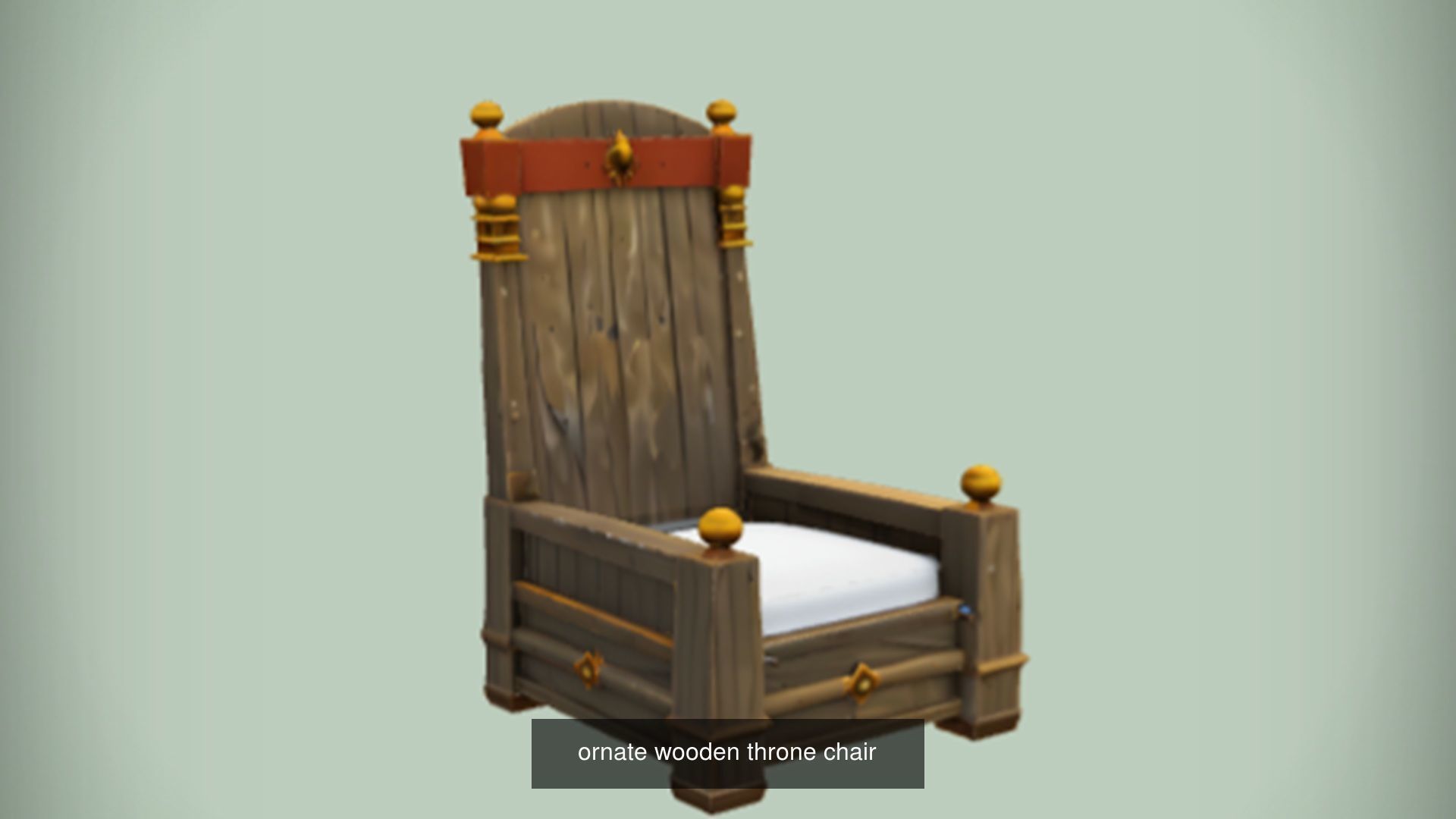 All type of Throne 3D model for Game Ready 3D Model Collection_49