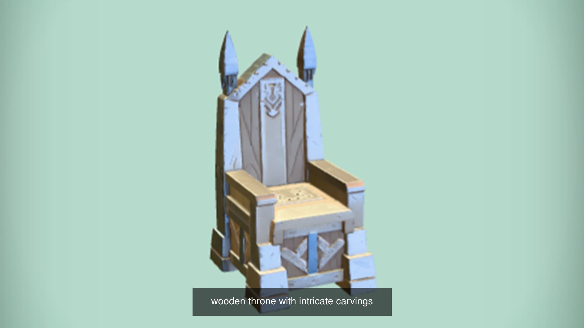 All type of Throne 3D model for Game Ready 3D Model Collection_13