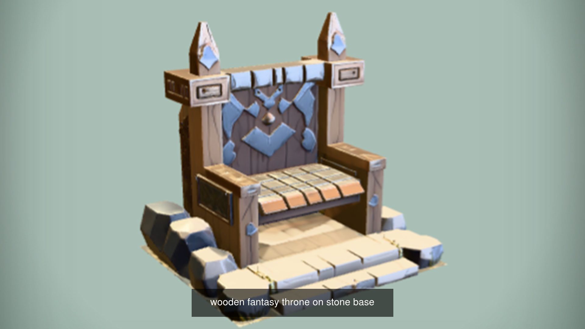 All type of Throne 3D model for Game Ready 3D Model Collection_40