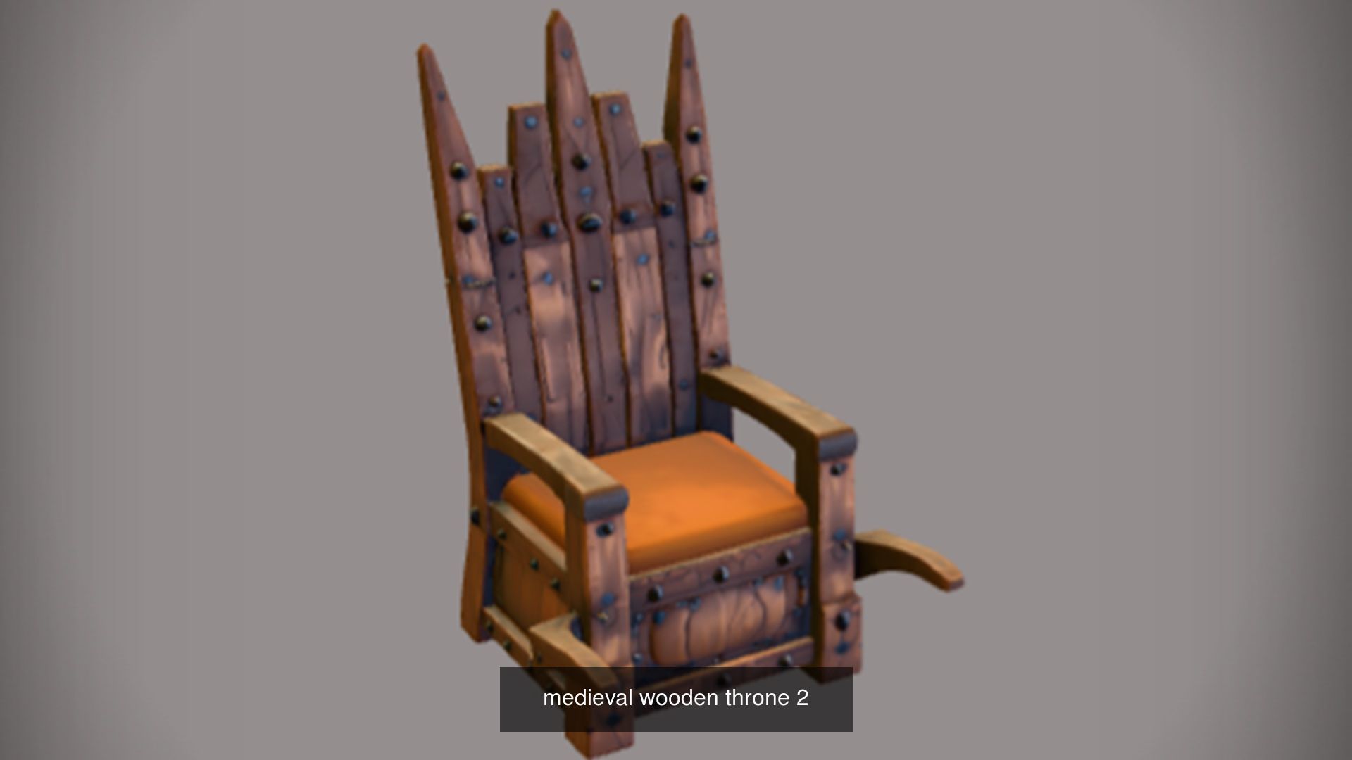 All type of Throne 3D model for Game Ready 3D Model Collection_64