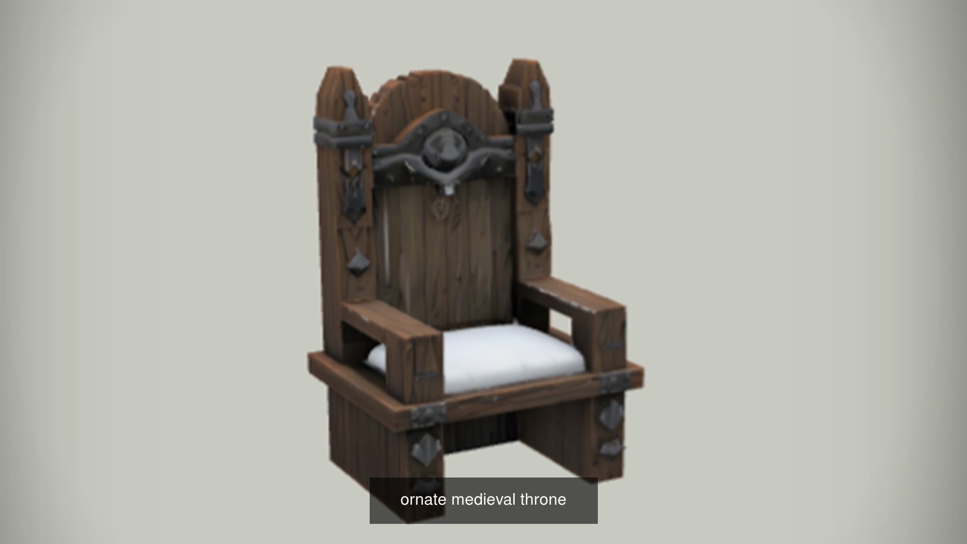 All type of Throne 3D model for Game Ready 3D Model Collection_63