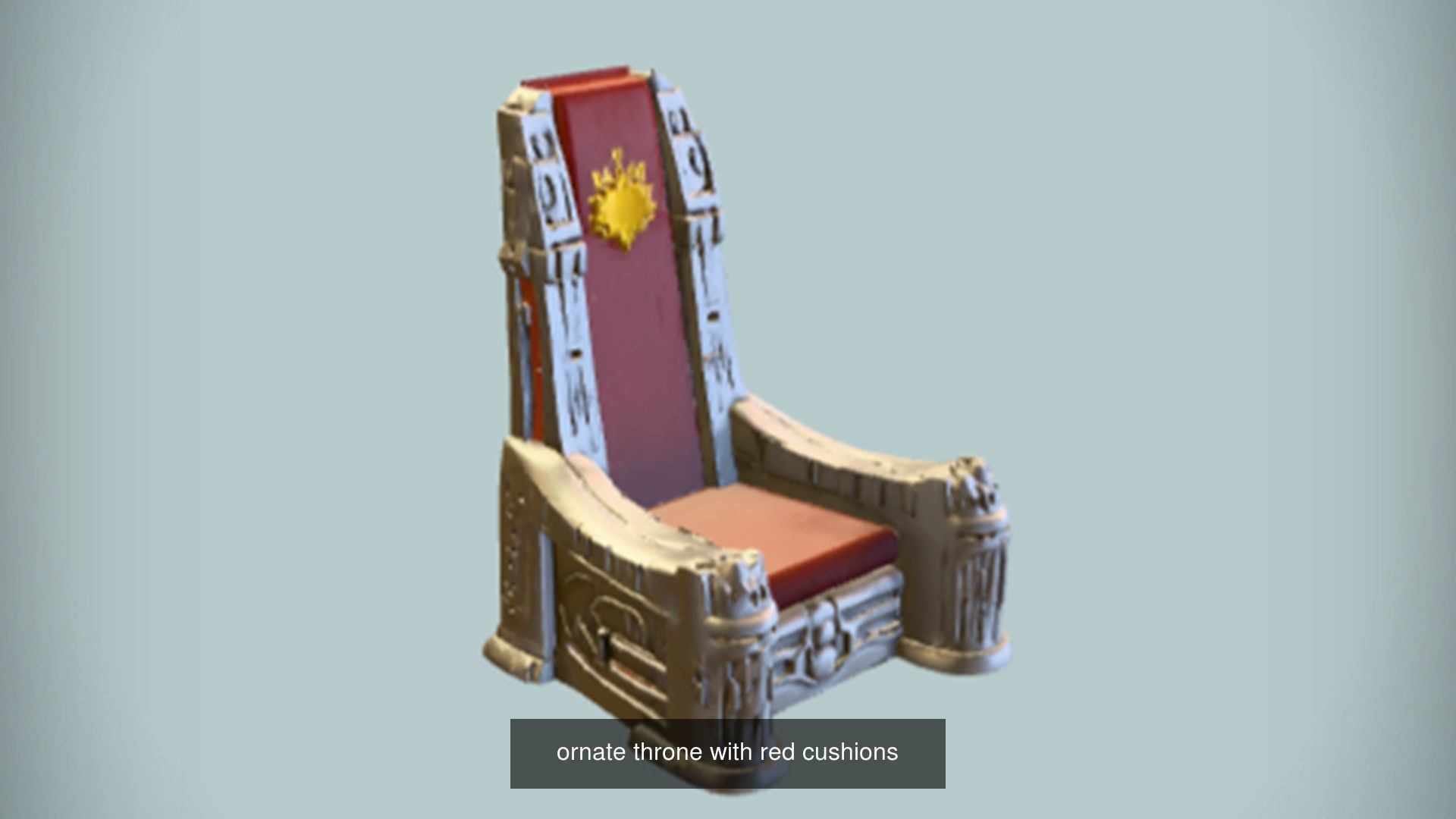 All type of Throne 3D model for Game Ready 3D Model Collection_62