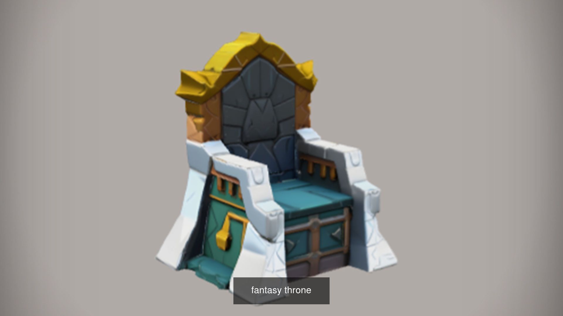 All type of Throne 3D model for Game Ready 3D Model Collection_67