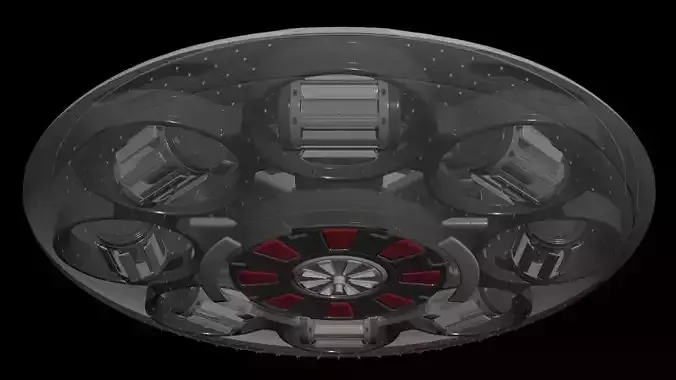 Electric VTOL - Octo Cyclotron - Concept