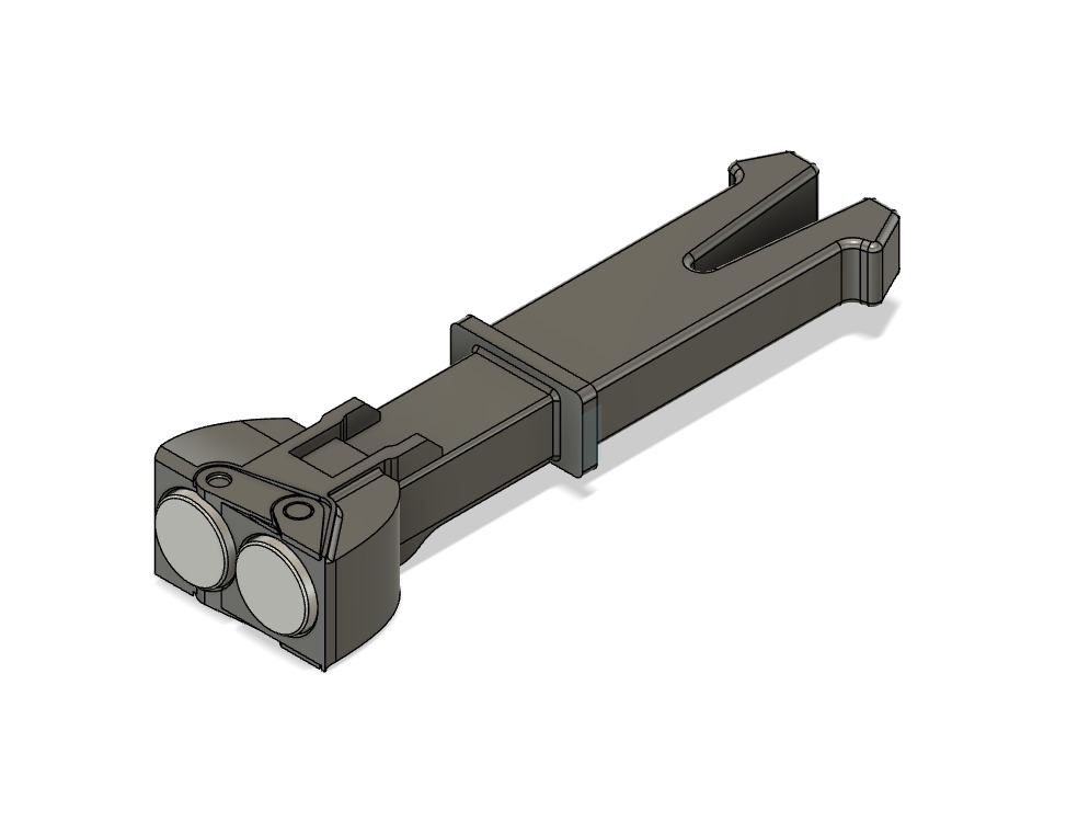 OO HO Magnetic Buckeye Couplings for NEM Socket 3D print model_4