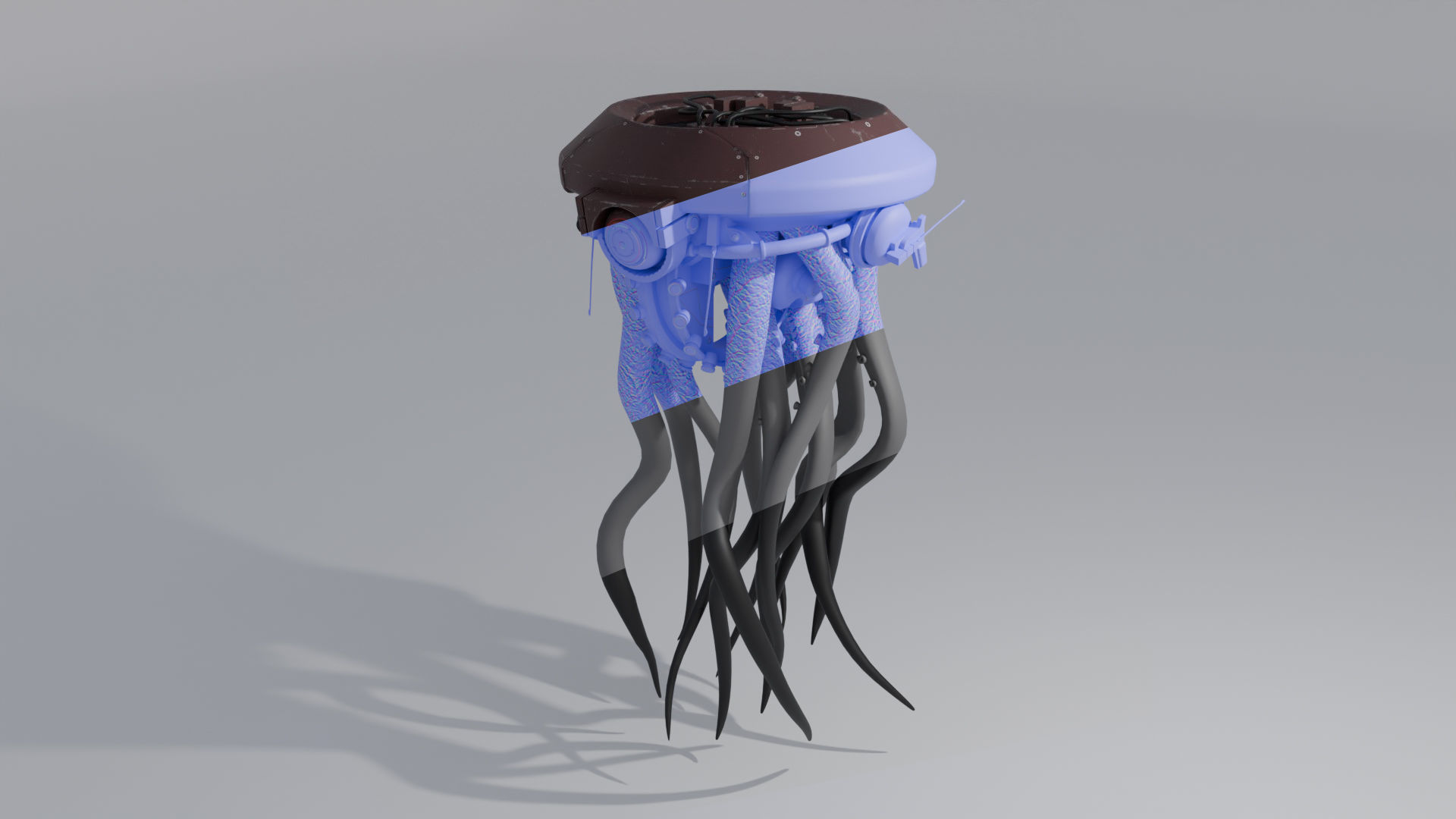 Octopus Drone 3D model_7