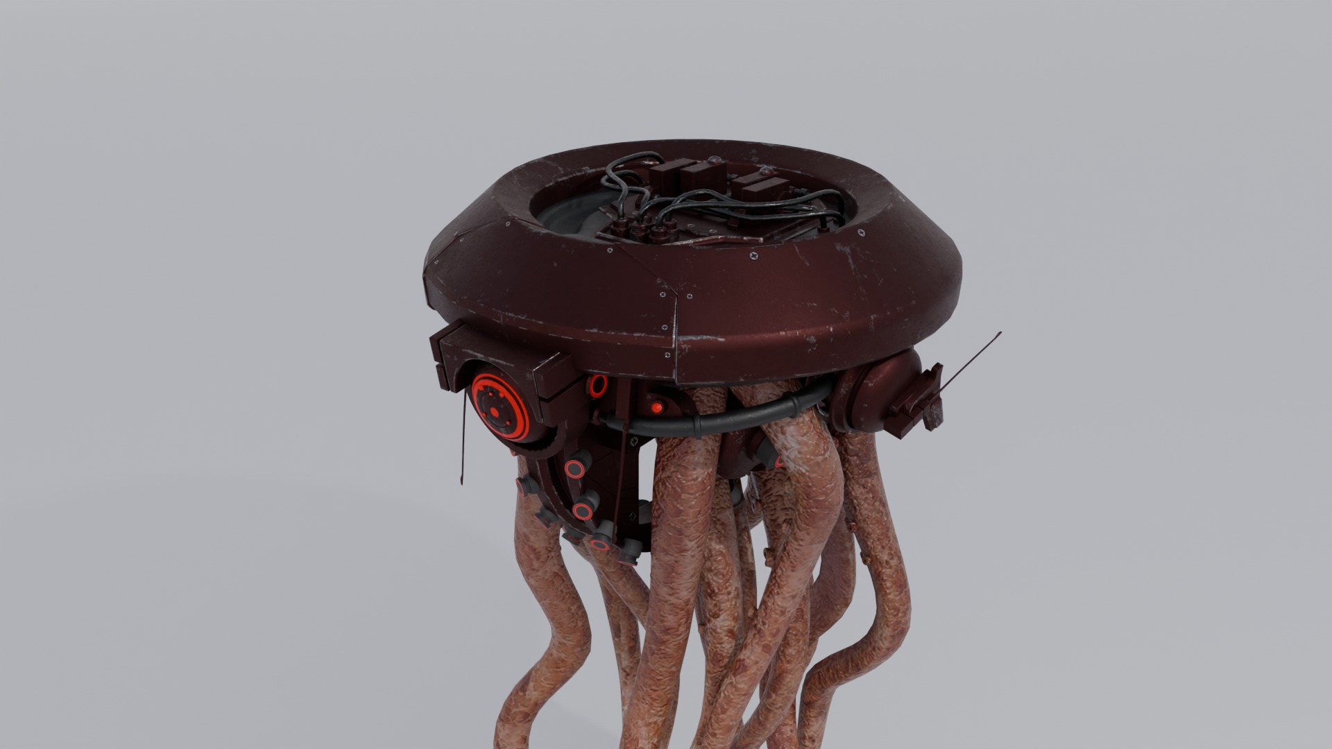 Octopus Drone 3D model_3