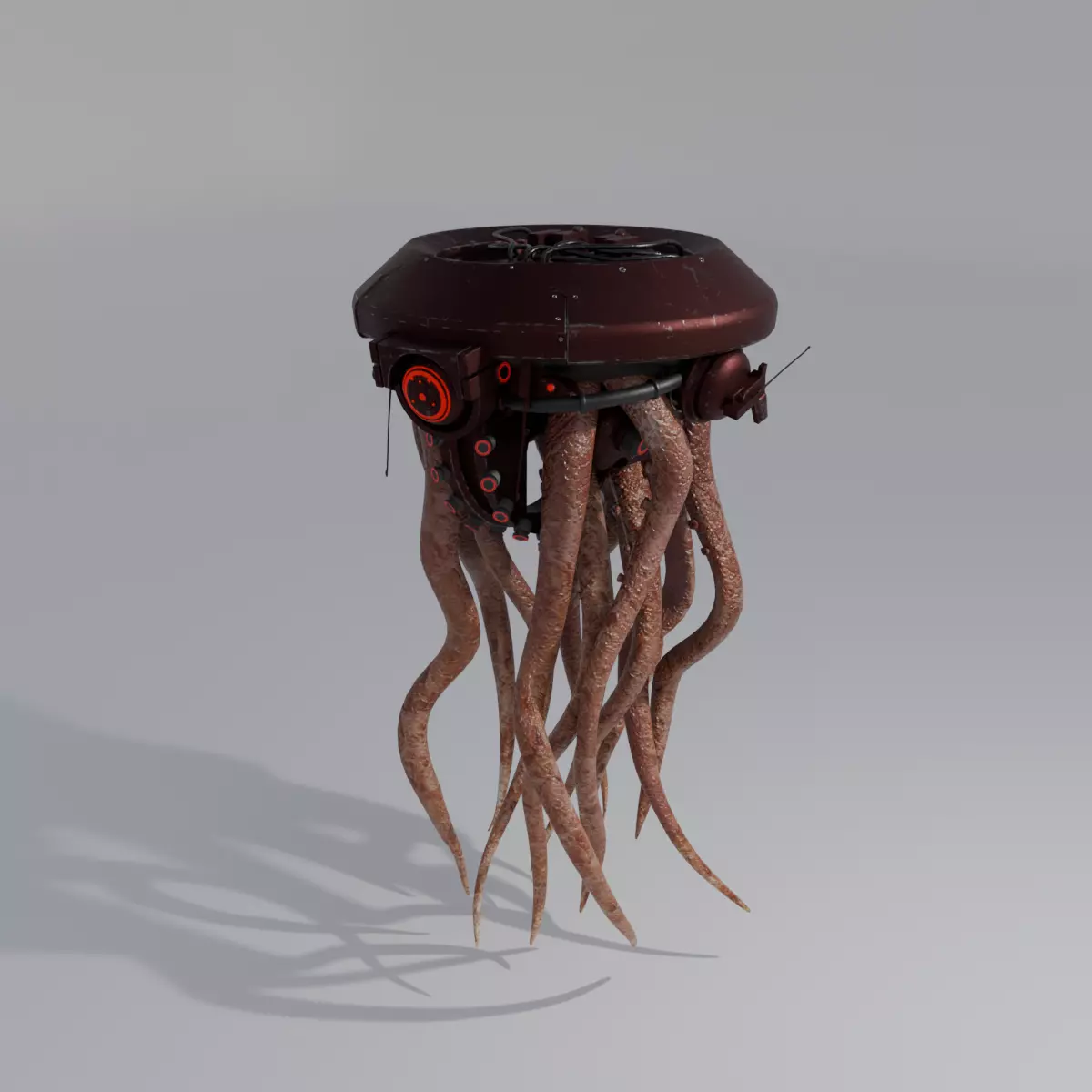 Octopus Drone 3D model_0