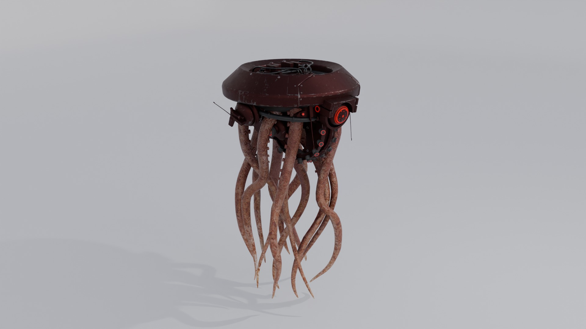 Octopus Drone 3D model_1