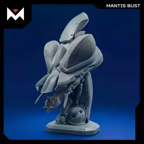 Mantis Bust 3D print model