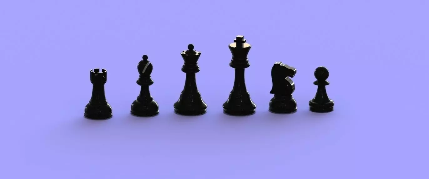 Chess board Free 3D print model