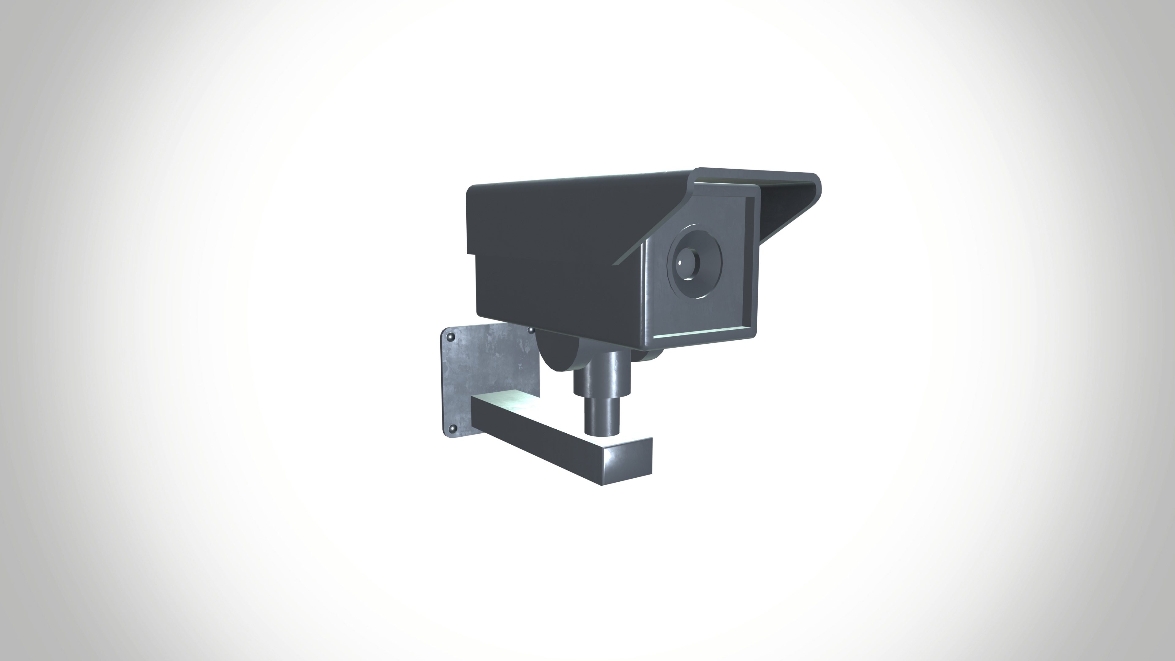 CCtvCamera Low-poly 3D model_2