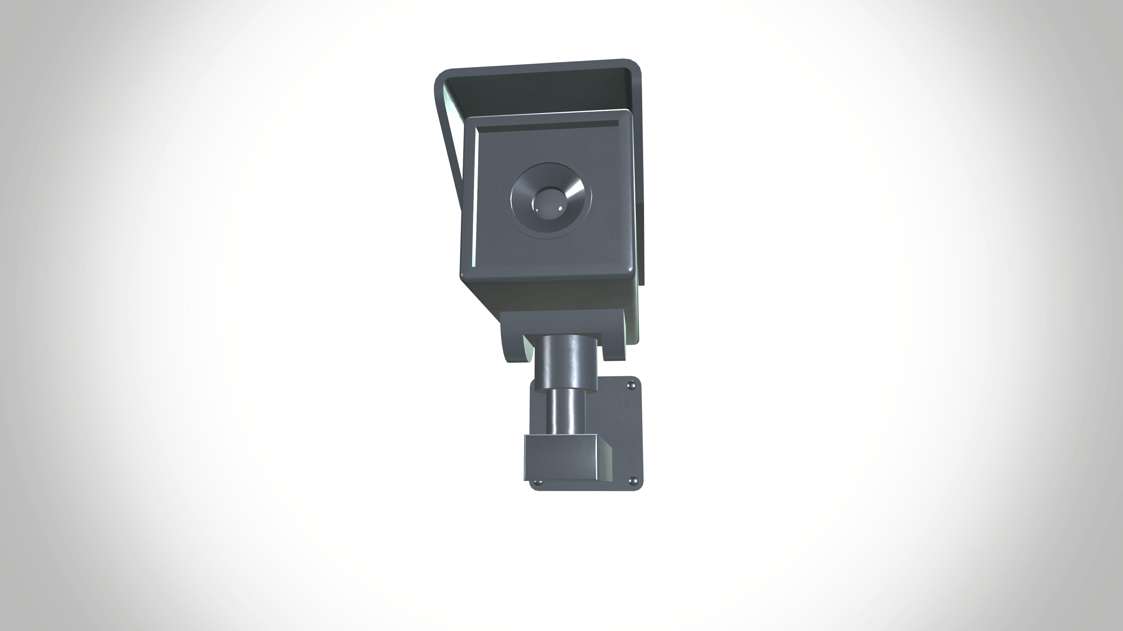 CCtvCamera Low-poly 3D model_3