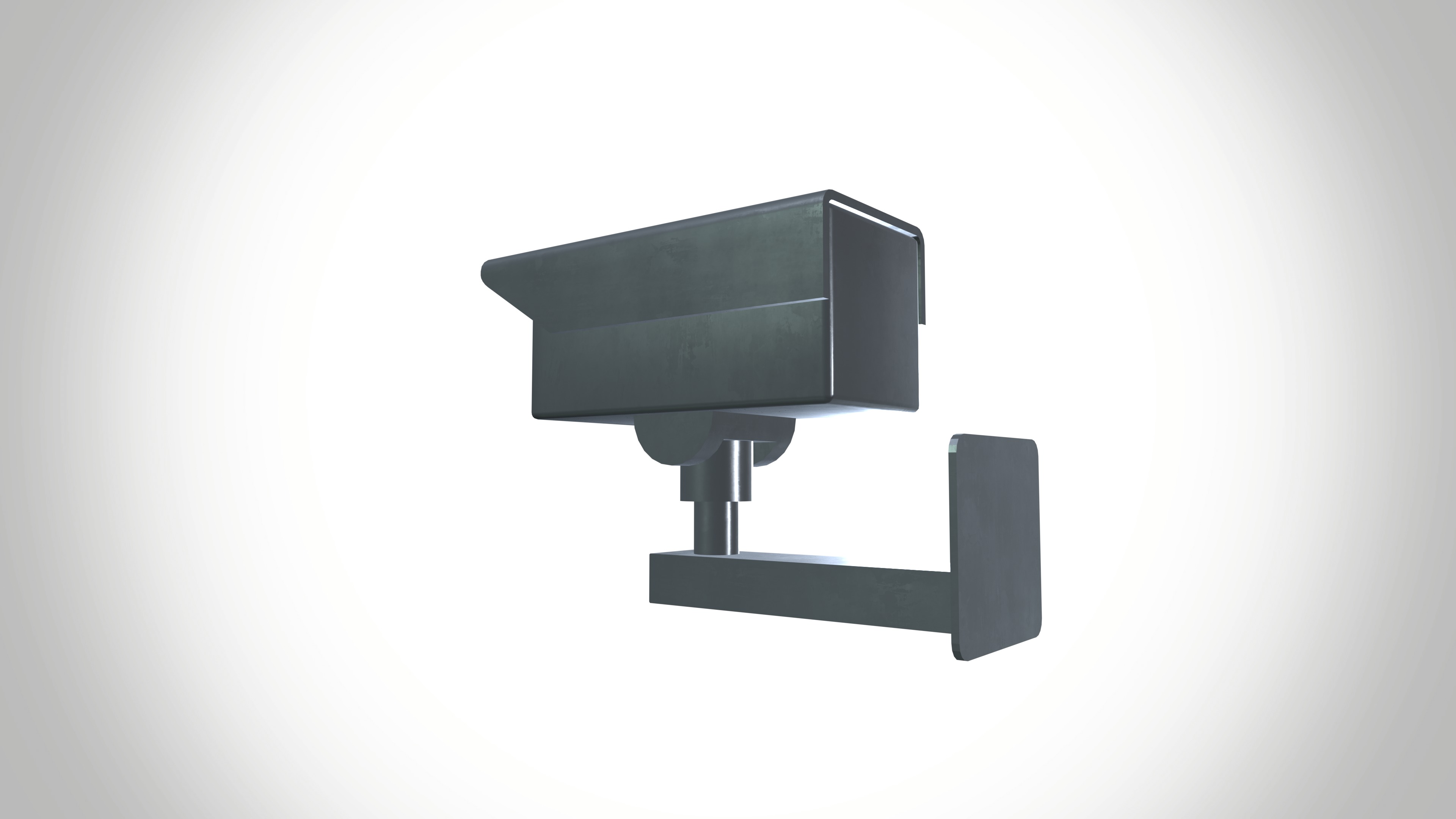 CCtvCamera Low-poly 3D model_8